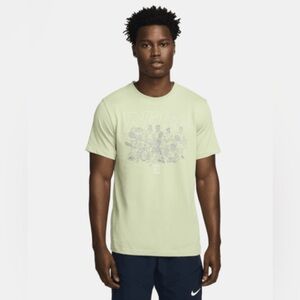 Nike Court Men's Size XL Extra Large Mint Green Dri-Fit Tennis T-Shirt